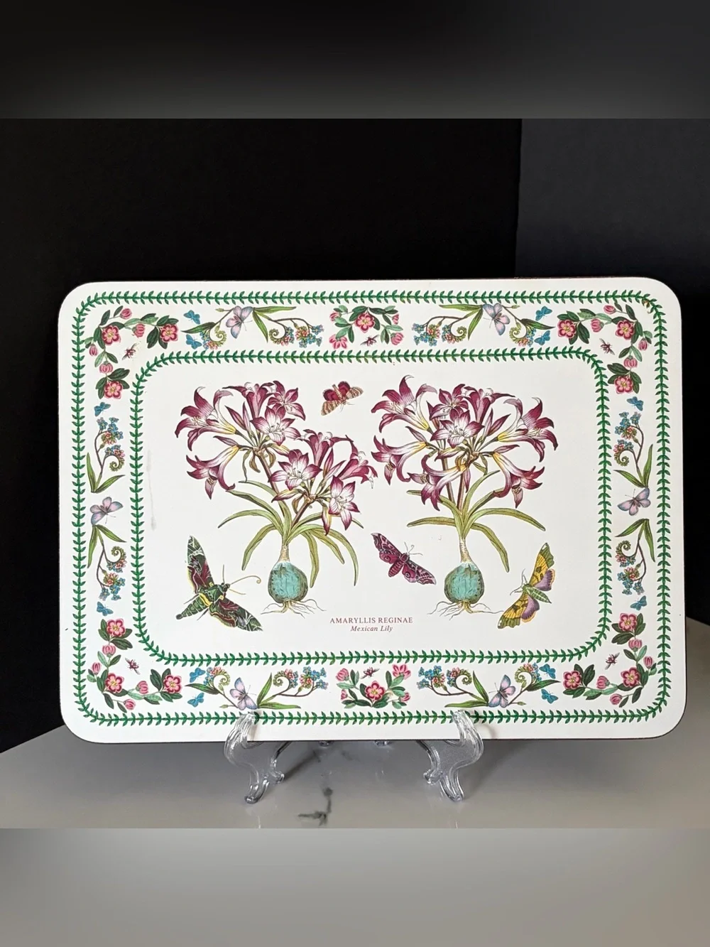 SET of 6 Botanical Placemats by Portmeirion